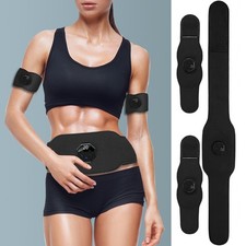 EMS Abdominal Muscle Toning Trainer ABS Stimulator Toner Fitness Binder Gym Belt