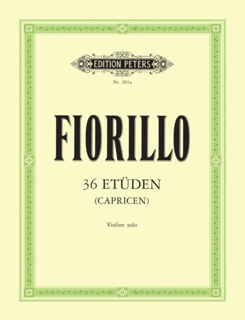 36 Etudes (Caprices) for Violin (Sheet music)