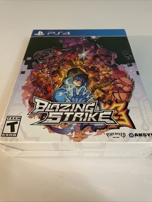 Blazing Strike Limited Edition PS4 PlayStation 4 Brand New - Fast Free Shipping