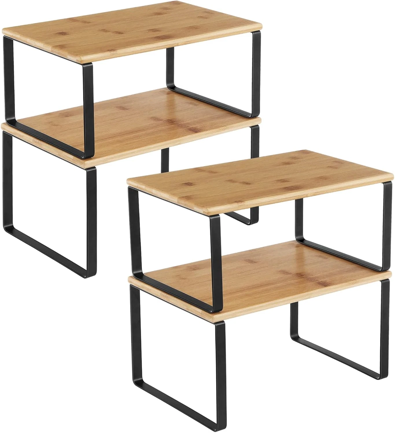 Cabinet Organizer Shelf, 4pcs Kitchen Counter Shelves,Kitchen Storage,Spice Rack
Opens in a new wind