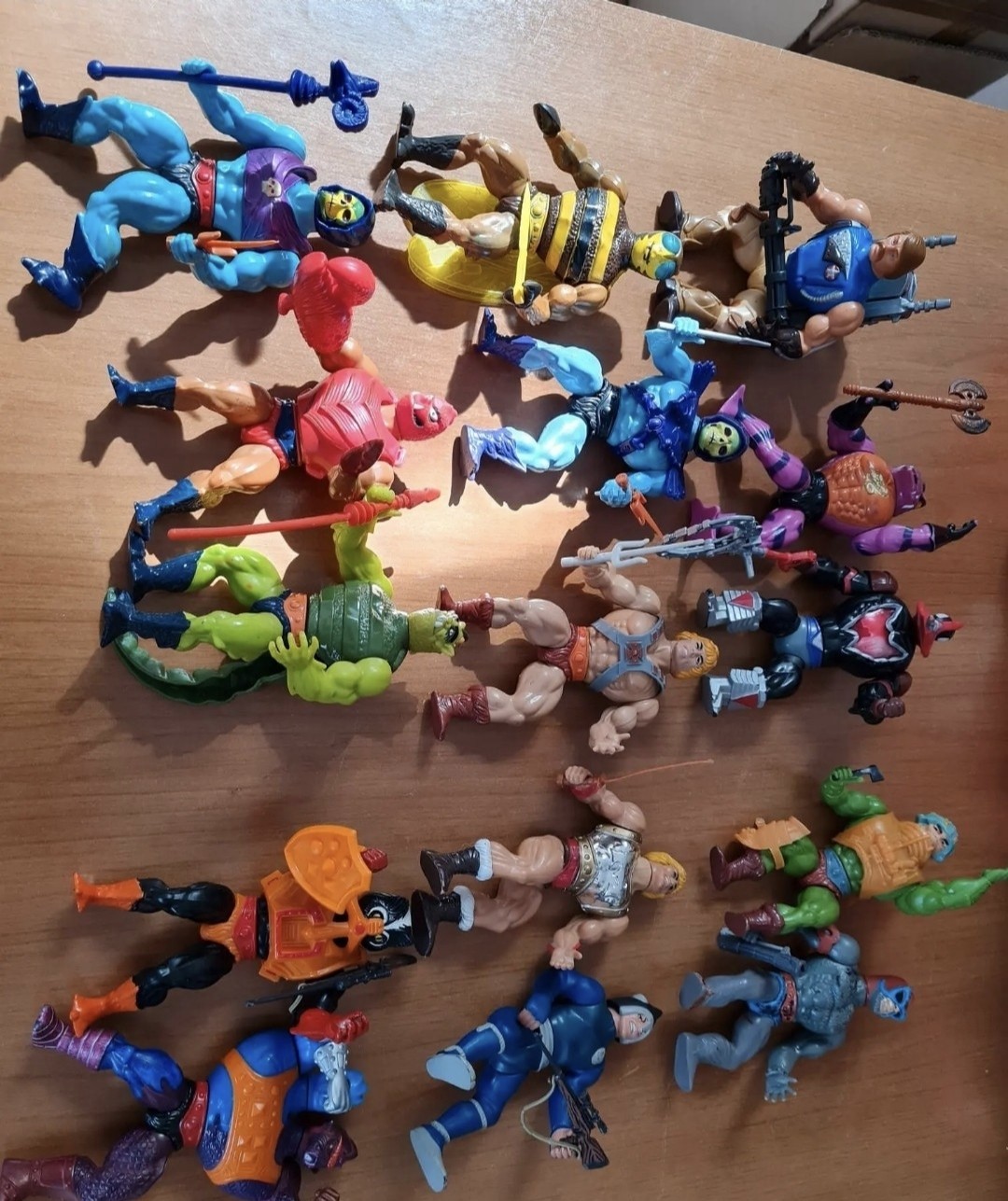 Masters of the Universe MOTU Lotto He-Man Skeletor Personaggi Vintage Mattel '80