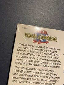 Double Dragon II 2 NES CIB Complete - 1-Owner - MINT Poster & Reg Card - READ