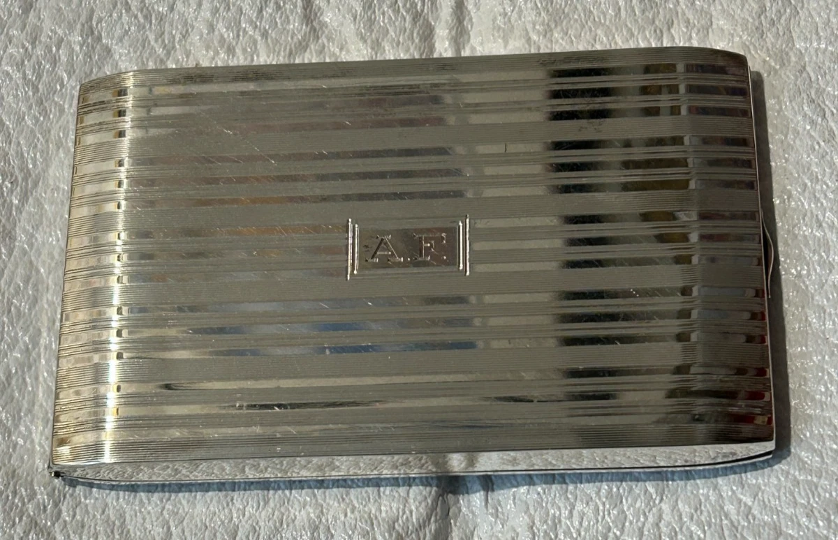 napier sterling silver cigarette case napier cigarette case products for sale
