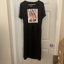 Emperice Tunic Dress Front And Back Slits size 1X