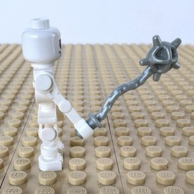 LEGO Castle Fantasy Era: Skeleton Warrior, MACE cas328, 7093 SKELETON TOWER 2007