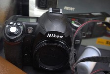 Lot of used cameras some film some digital Nikon Fugi