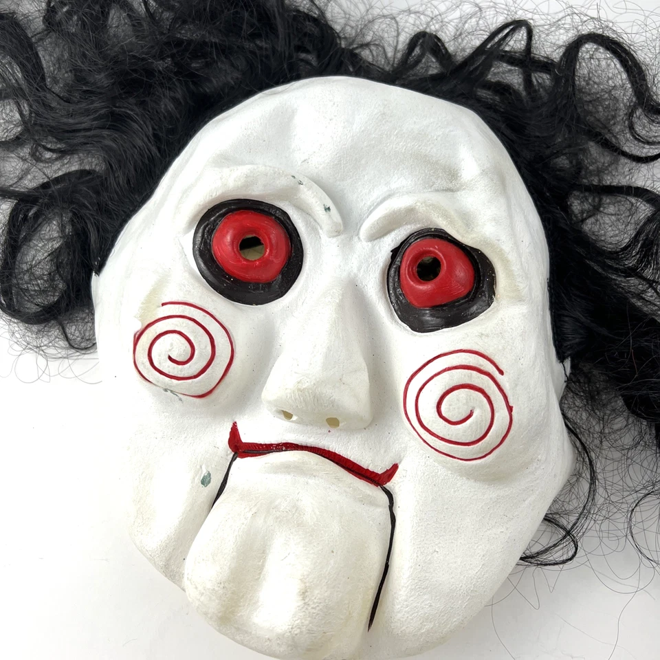 Saw Mask Billy Puppet Jigsaw Lions Gate Halloween Costume Prop Horror Movie - Image 2 of 4