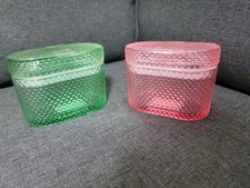 Thick Glass Multipurpose Organizer &ndash; Textured Design 4 BY 5.25 BY 2.75 INCHES