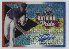 2021 Leaf Metal Draft Red White & Blue Mojo 3/3 Tahnaj Thomas #NP-TT1 Auto i6j