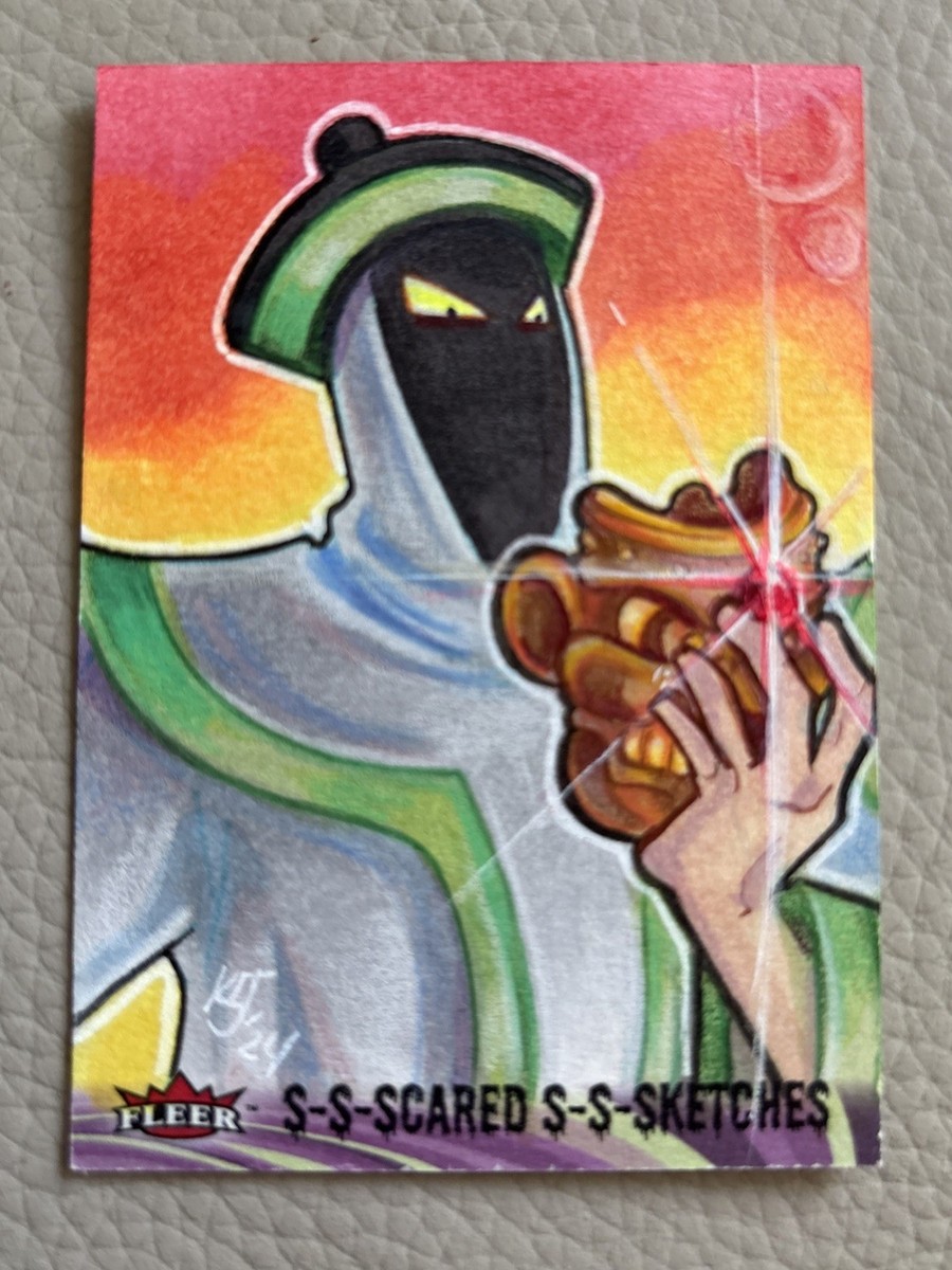 2025 Fleer Scooby-Doo S-S-Scared S-S-Sketches 1/1 “GHOST OF ZEN