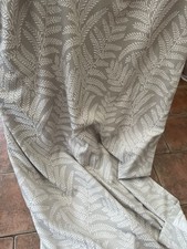 Dunelm Lined Curtains (pair) 90” Drop X 90. “ Wide (silver/pale Cream V Heavy