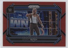 2023 Panini Prizm WWE Red Prizm 167/299 Bushwhacker Butch Butch #78 w5b