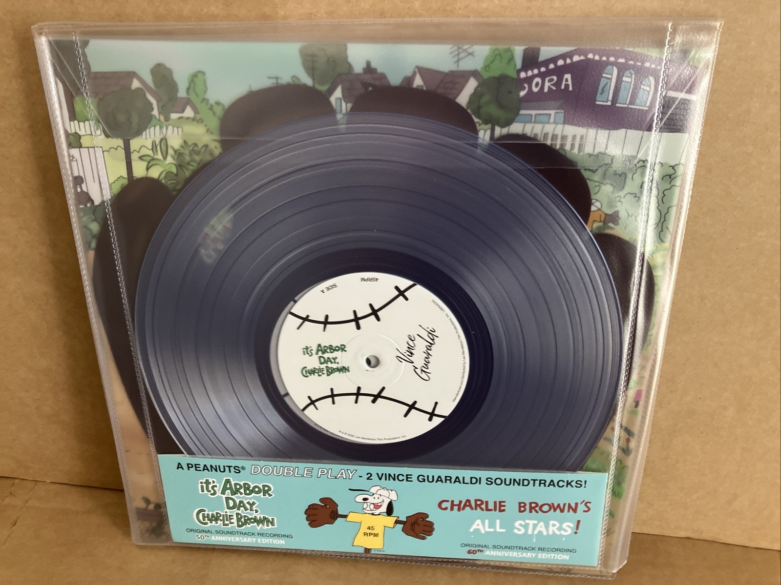 VINCE GUARALDI - Peanuts Double Play - LTD BALL & GLOVE  VINYL 10” RSD 2026 NEW