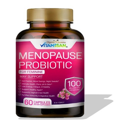60 capsules Menopause Probiotics Vitamisan - Black Cohosh - Made in the USA
