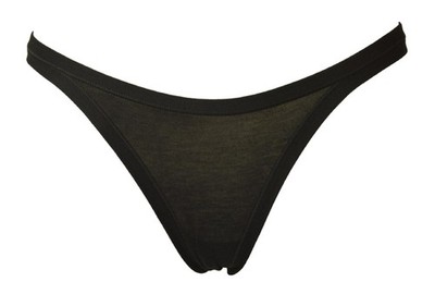 JADEA Damen String-Slip, elastische Unterwäsche aus Baumwolle und Modal, Art. 50