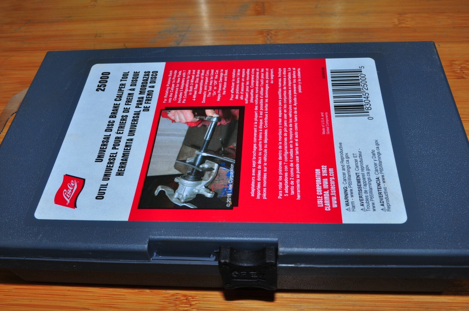 Lisle 25000 Rear Disc Brake Caliper Tool Made in USA eBay