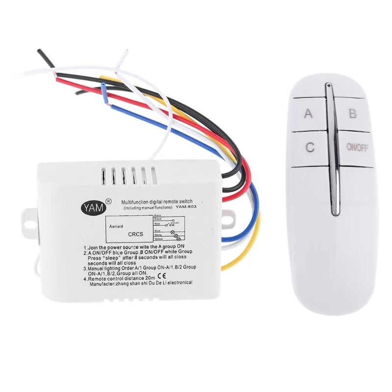 Remote three sales way switch