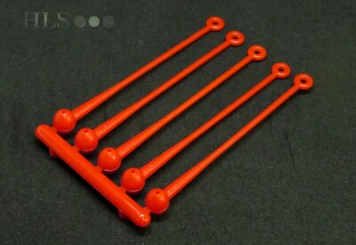 Sea fishing swivel booms RED nylon booms anti tangle - HLS Products [SBR]