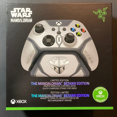 XBOX Wireless Controller + Charging Stand [ The Mandalorian Beskar Edition ] NEW
