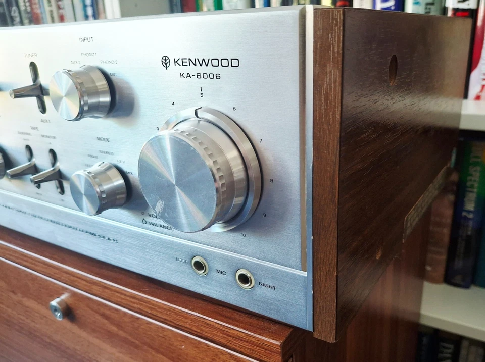 Amplificador Kenwood KA-6006, limpio y probado Foto 4 de 4