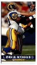 1994 Fleer GameDay - Fred Stokes #227 Los Angeles Rams 