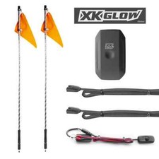Xk Glow 2pc 4ft Utv Led Whip Kit - 2nd Gen - App Controlled