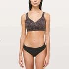 Lululemon Women's Like Nothing Bra Lac-escape Spanish Rose Black