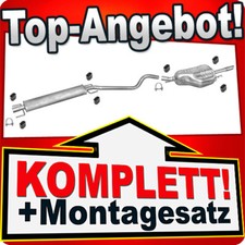 Auspuff für OPEL ASTRA G 1.6 Stufenheck 09.2003-2004 Auspuffanlage