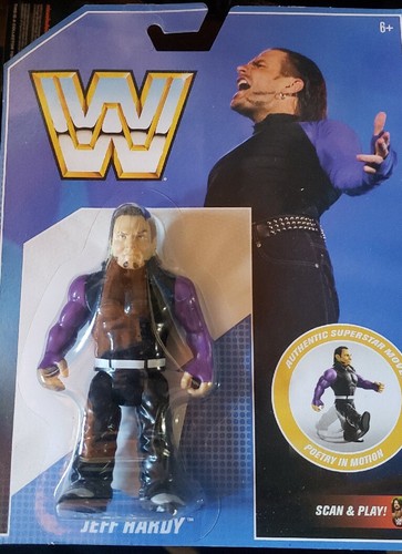 WWE Retro Jeff Hardy AEW Hardy Boyz Hasbro MOC...