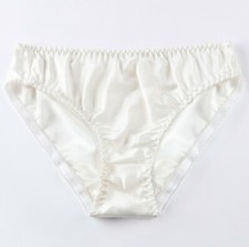 Womens 100 Silk Panties Cheeky  Cute Shiny Underwear Satin Knickers