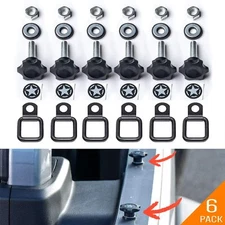 GPCA GP-Star M8 Bolt Screw Set Tie-down D-Ring with Decal for Wrangler & Trucks