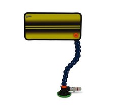 Pc-106 Yellow Double Line Pdr Reflector Board With Stand Paintless Dent Repair