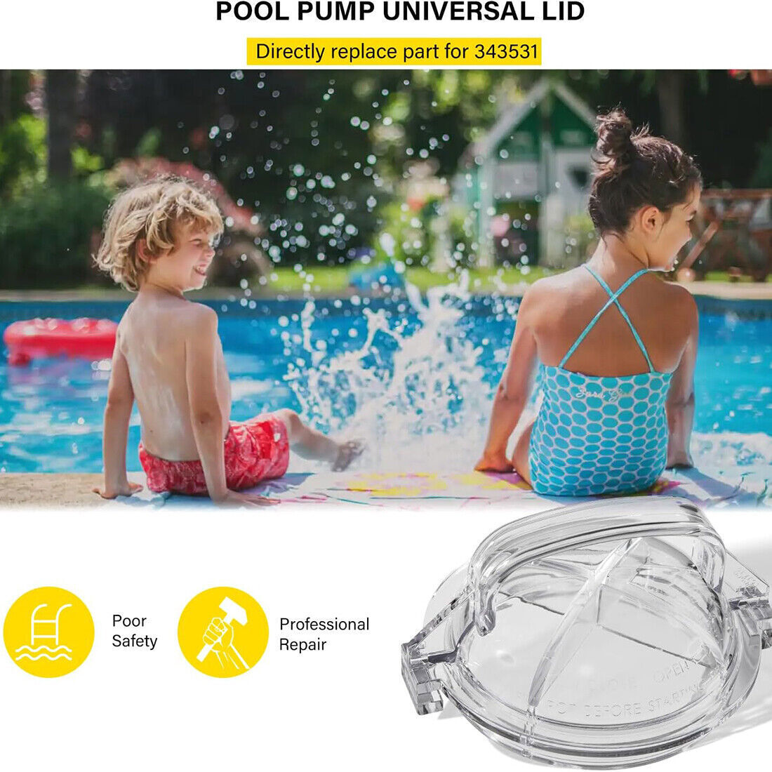 Pentair Universal-Deckel Für Sta-Rite Dynamo Aboveground Schwimmbadpumpe – Ersatzteil