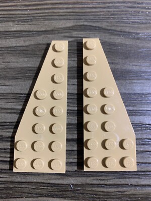 LEGO Parts (2pcs) Left & Right Wing Wedge Plates, 3x8, 50305 & 50304 pick color