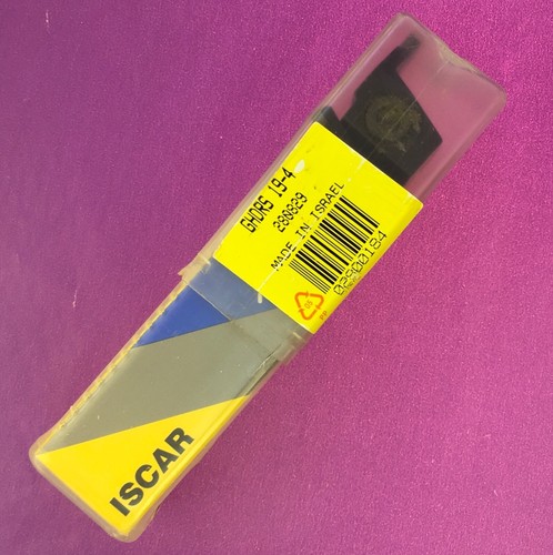 ISCAR GHDRS 19 - 4 Portautensili Inserto per scanalatura/separazione gambo 3/4”🎯Macchinista - Foto 10 di 12