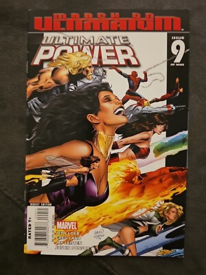 ULTIMATE POWER #9 NM (9.4 OR BETTER) MARVEL COMICS FEBRUARY 2008 