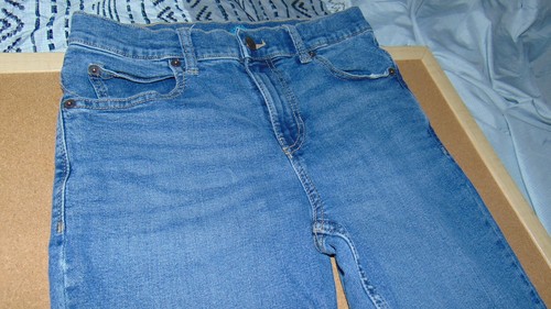 ThereAbouts Boys’ Taper Fit Jeans – Youth Size 14 | Classic Style & Comfy Fit - Picture 10 of 11
