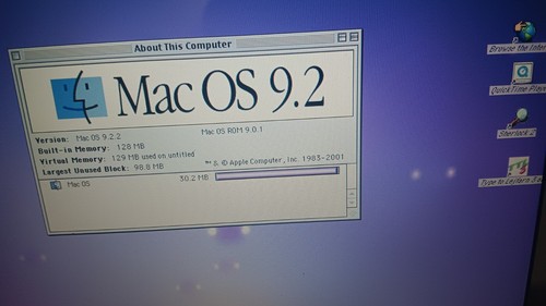 Vintage 12" Apple iBook G3 Laptop PowerPC @ 500 MHz Mac OS 9.2 OS Model M6497 - Afbeelding 9 van 23