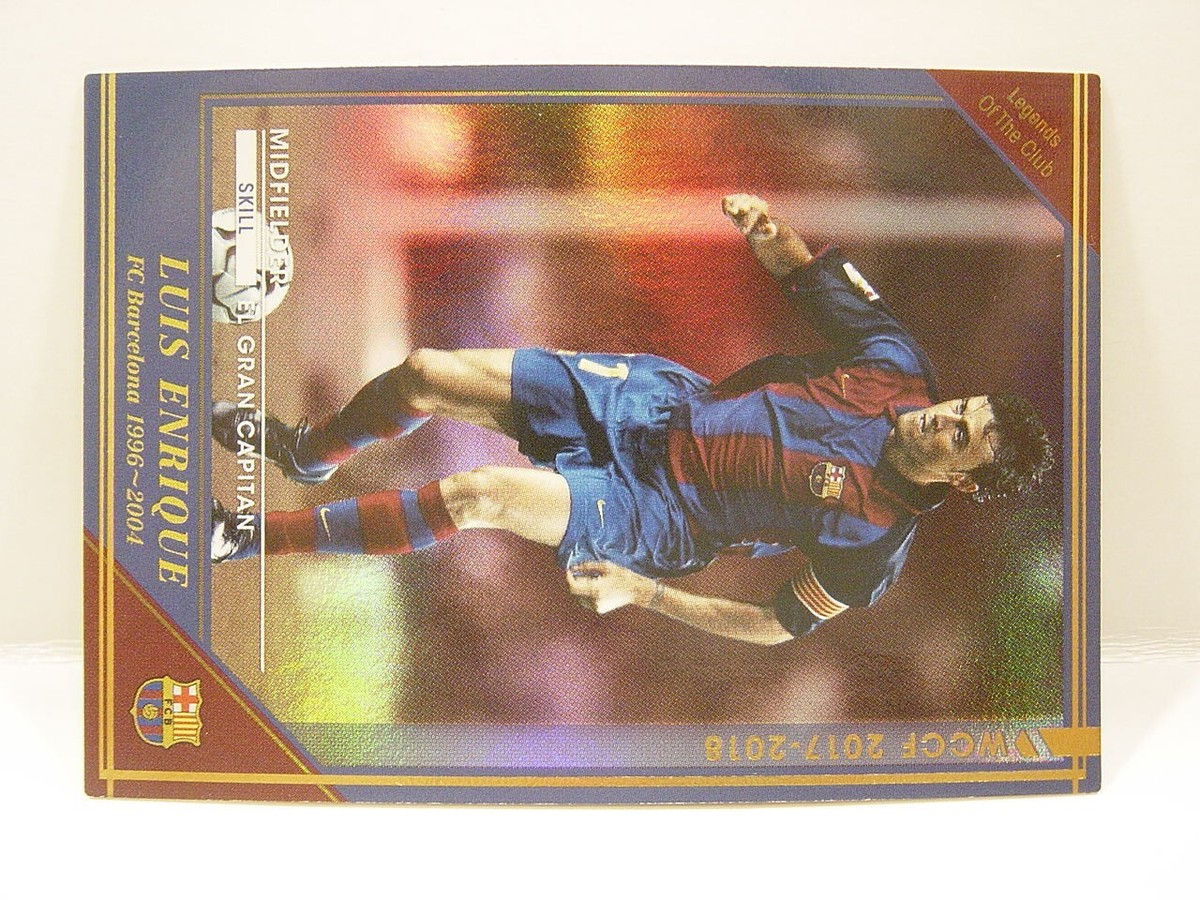 Panini WCCF 2017-18 LEOC Luis Enrique 1970 Spain No.21 FC