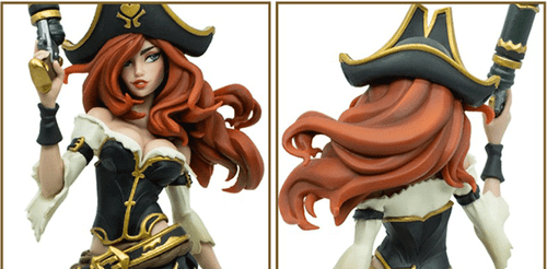 League of Legends Miss Fortune Unlocked Statue Figure - Picture 3 of 7