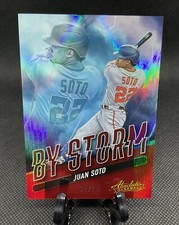2022 Absolute By Storm Spectrum Red #2 Juan Soto 9/99 - Nationals