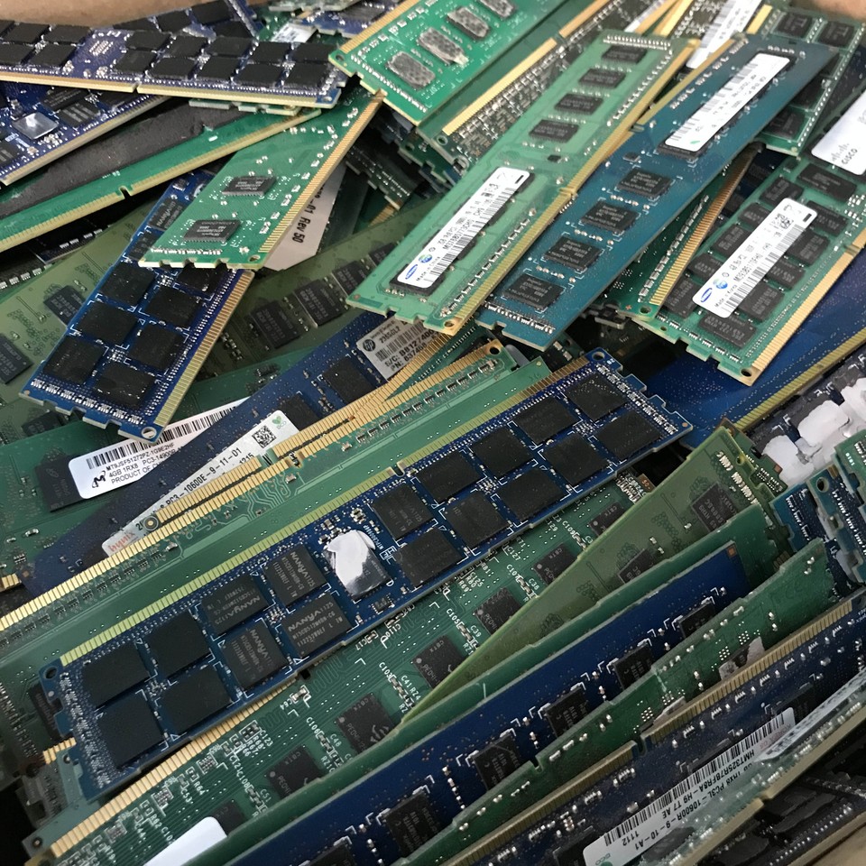 20 Lbs. of Unshielded Scrap Memory for Gold Recovery Ram PC2 PC3 Mix | eBay