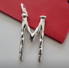 Uno de 50 • Initial M • Silver plated • Large
