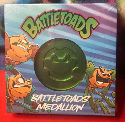 Battletoads Limited Edition Medallion (Only 1,991 Made)
