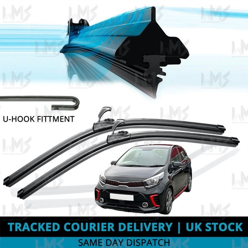 For Kia Picanto mk3 20172024 Front Windscreen 24" 13" Aero Wiper