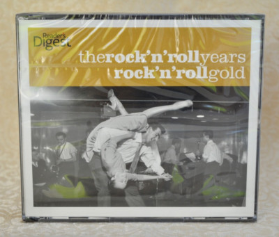 NEW & SEALED - THE ROCK N ROLL YEARS ROCK  N  ROLL GOLD 3 x CD READERS DIGEST