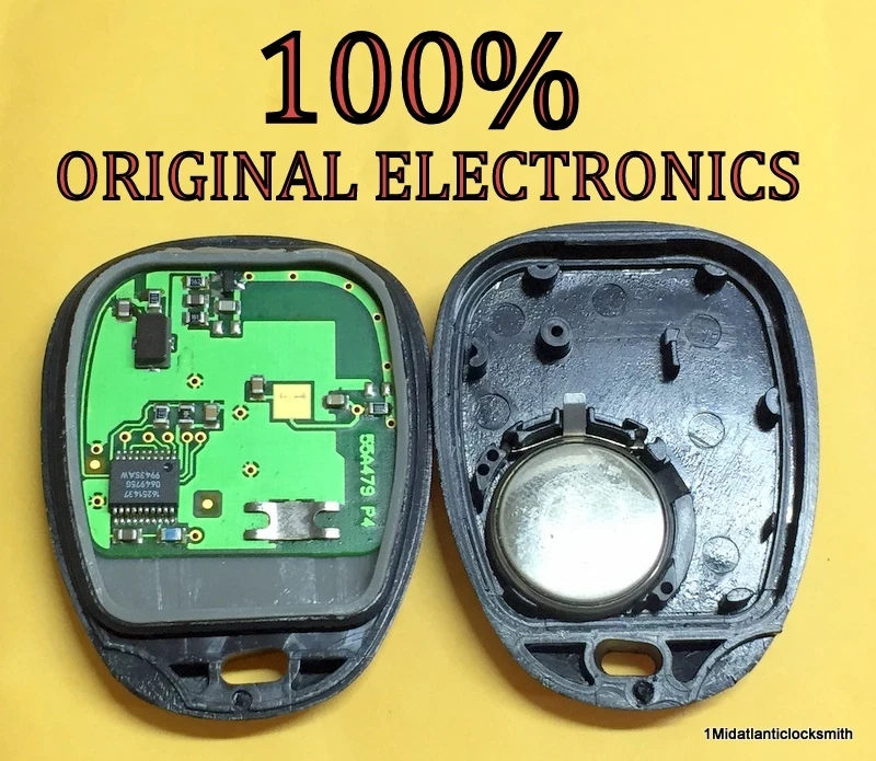 НОВЫЙ ДИСТАНЦИОННЫЙ БРЕЛОК GM GMC CHEVY BUICK PONTIAC OLDS БЕЗ КЛЮЧА ABO1502T 16245100-29 - Изображение 2 из 2