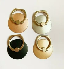 Universal 360 Rotating Cell Phone Round Shape Finger Ring Stand Holder Simple