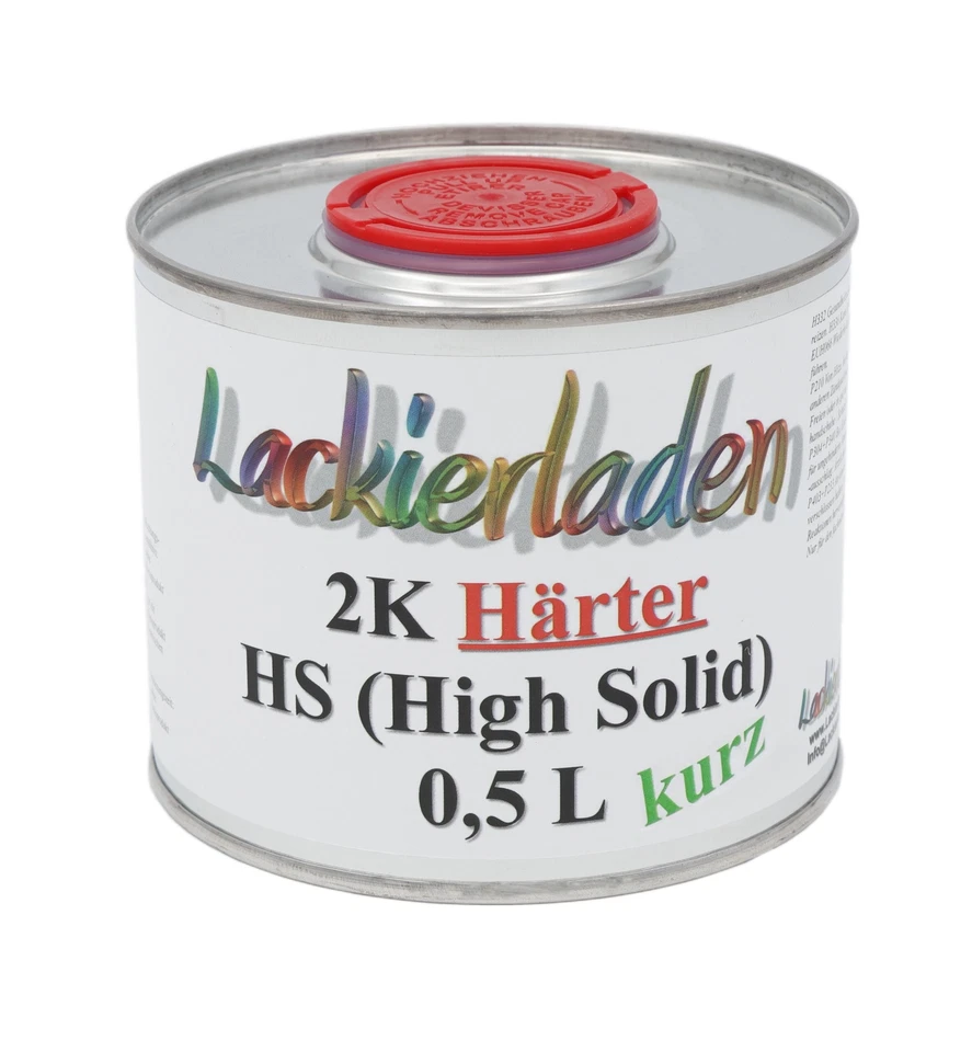 SET 2K HS Klarlack 2:1 inkl. Härter kurz 1,5 L | 1,0 L Klarlack 0,5 L Härter - Bild 3 von 4