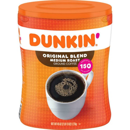 Dunkin' Decaf Original Blend Medium Roast Ground Coffee, 30 Oz, Bag - Picture 1 of 1